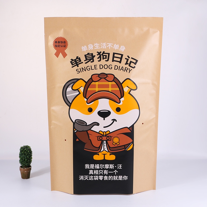3 siders forsegling Pet food bag