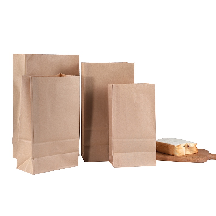 Kraft papir flad taske